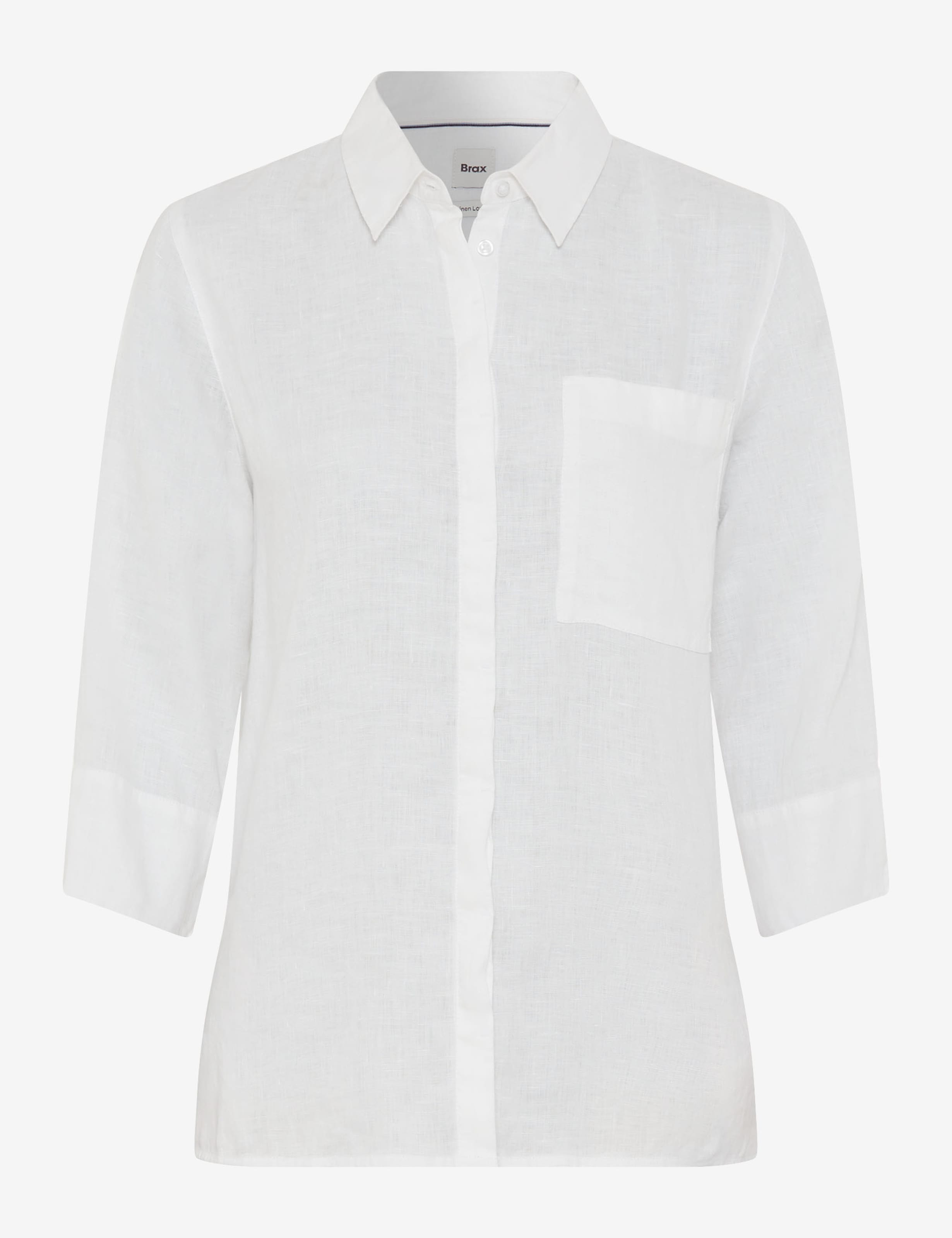 BRAX VICKI 3/4 Bluse - Pearl Breeze White - 94110200 41-7038-99