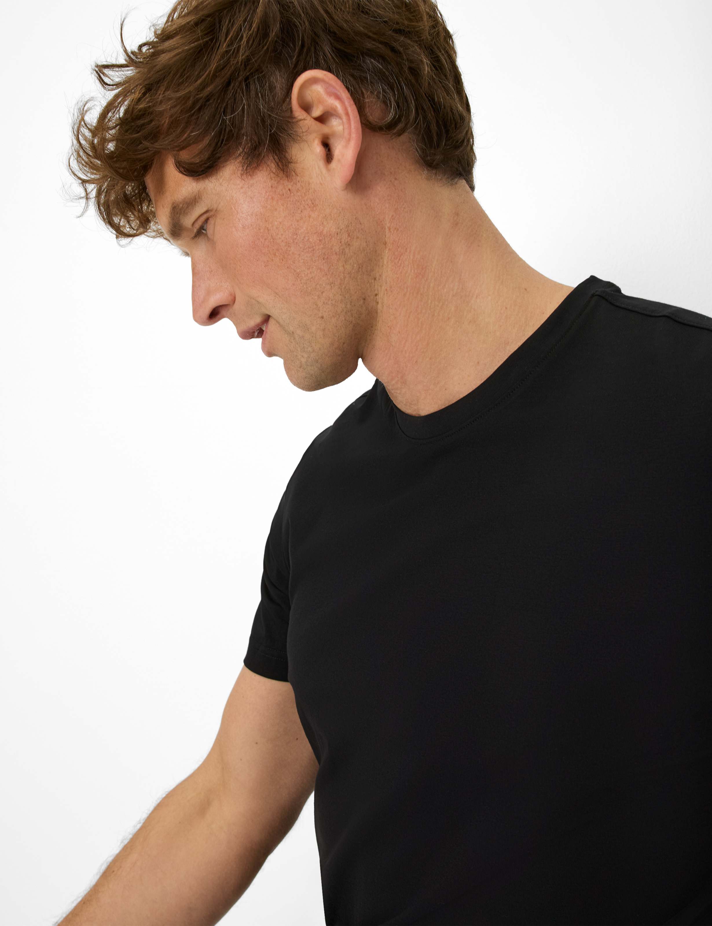 BRAX TED Kurzarm T-Shirt - Obsidian Sky - 70816100 70-0008-02 von BRAX