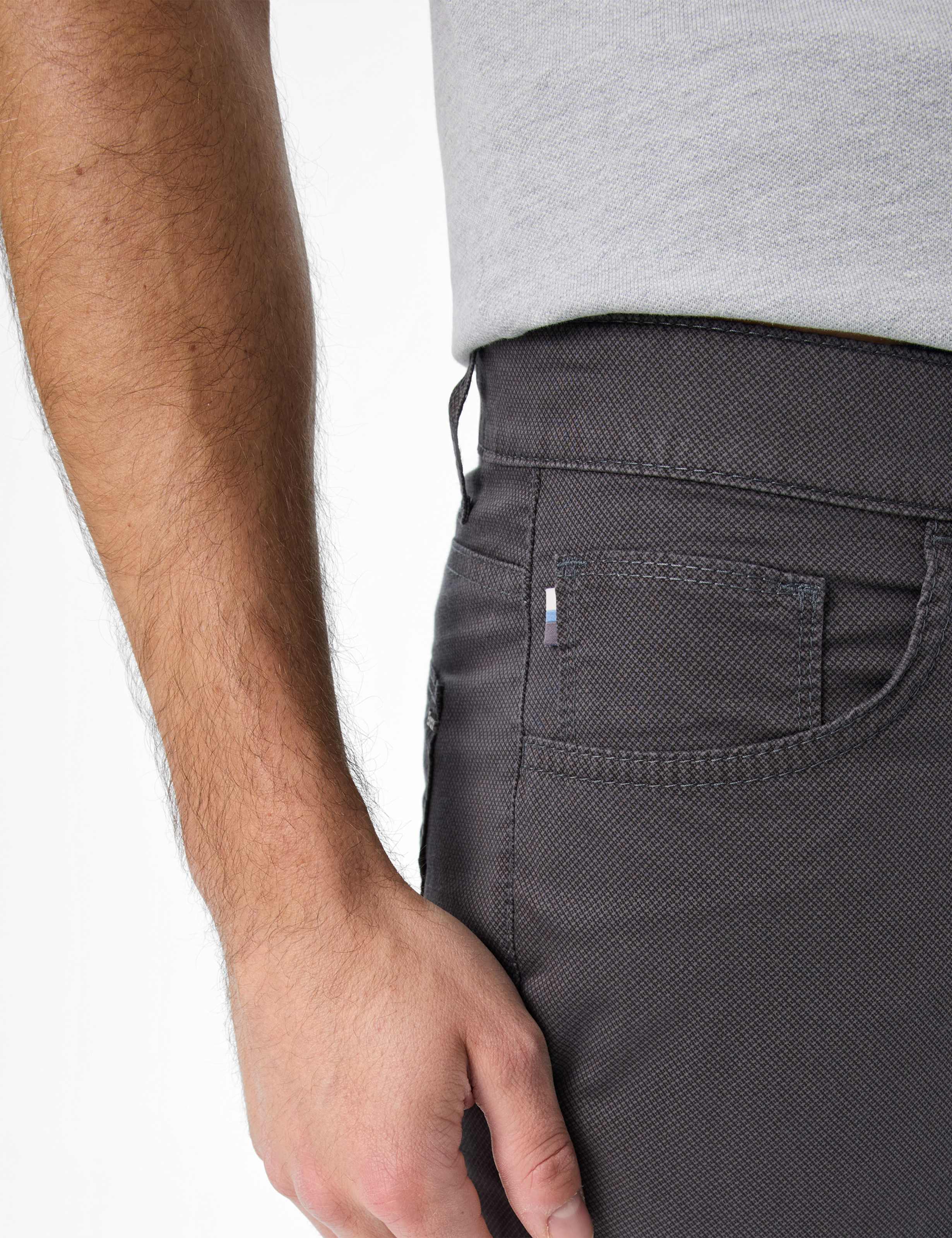 BRAX CADIZ U Stoffhose - Night Slate Grey - 7884120 81-1558-04 von BRAX