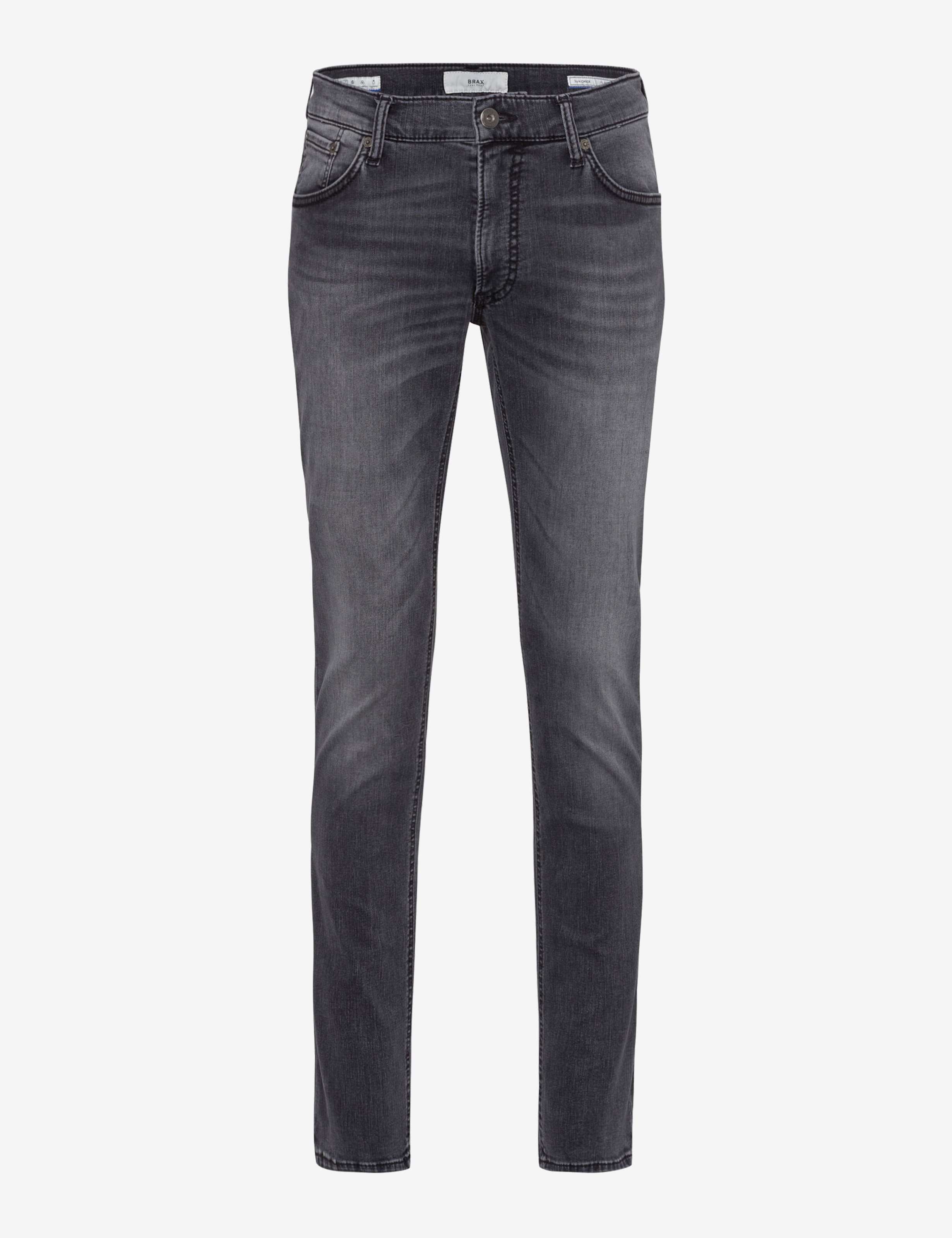 BRAX CHUCK Slim Hose - Graphite Wash Grey - 7953020 80-6460-05