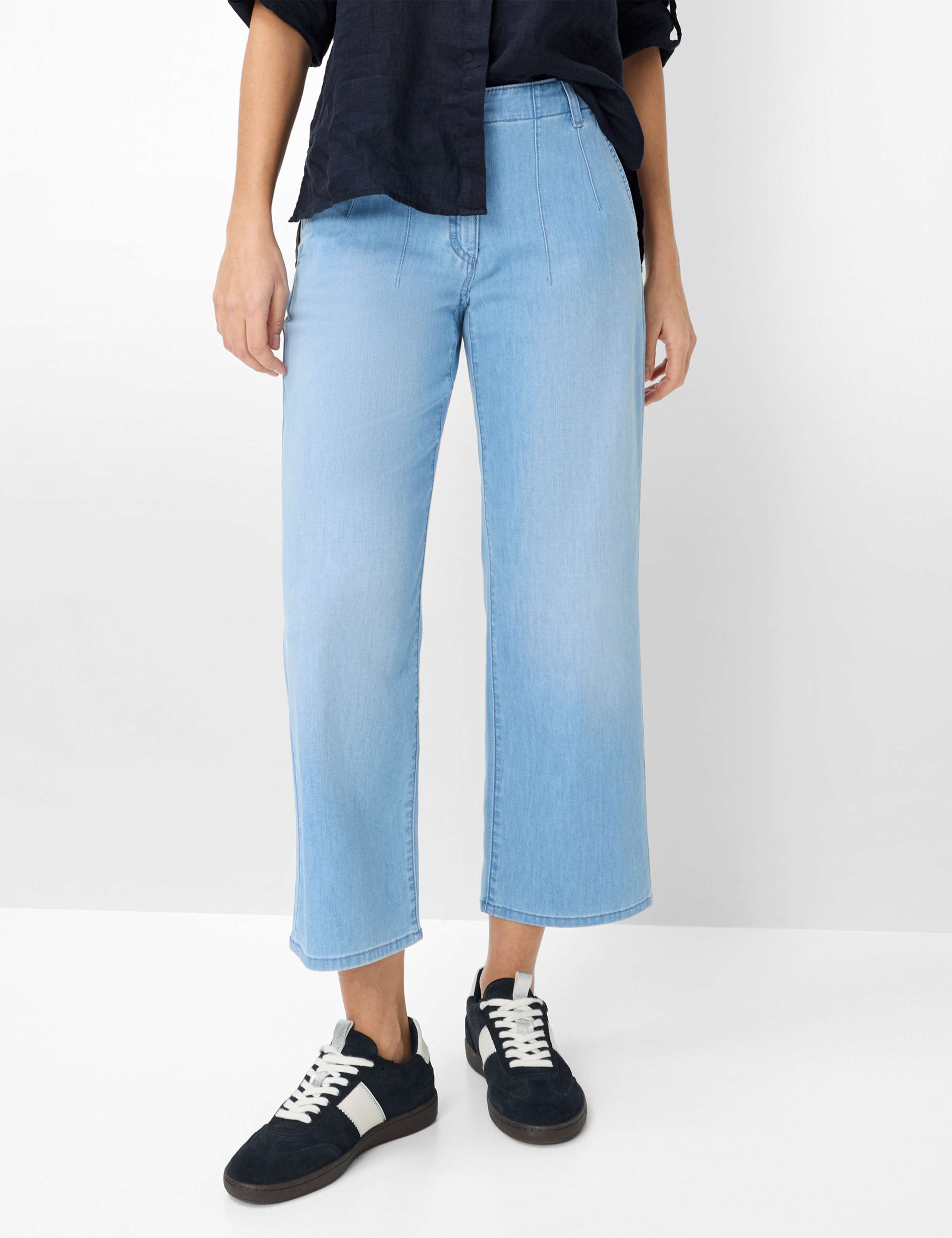 BRAX MAINE S Palazzo - Cloudy Harbour Blue - 9992220 09-7302-18 von BRAX