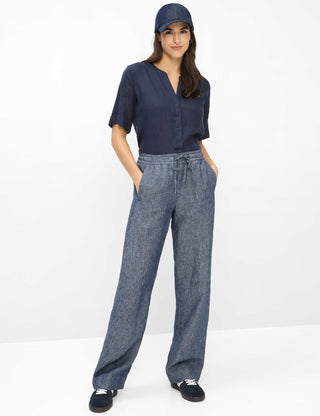 BRAX FARINA Stoffhose - Indigo Mist Blue - 9885020 09-2202-20