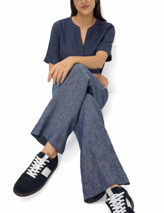 BRAX FARINA Stoffhose - Indigo Mist Blue - 9885020 09-2202-20