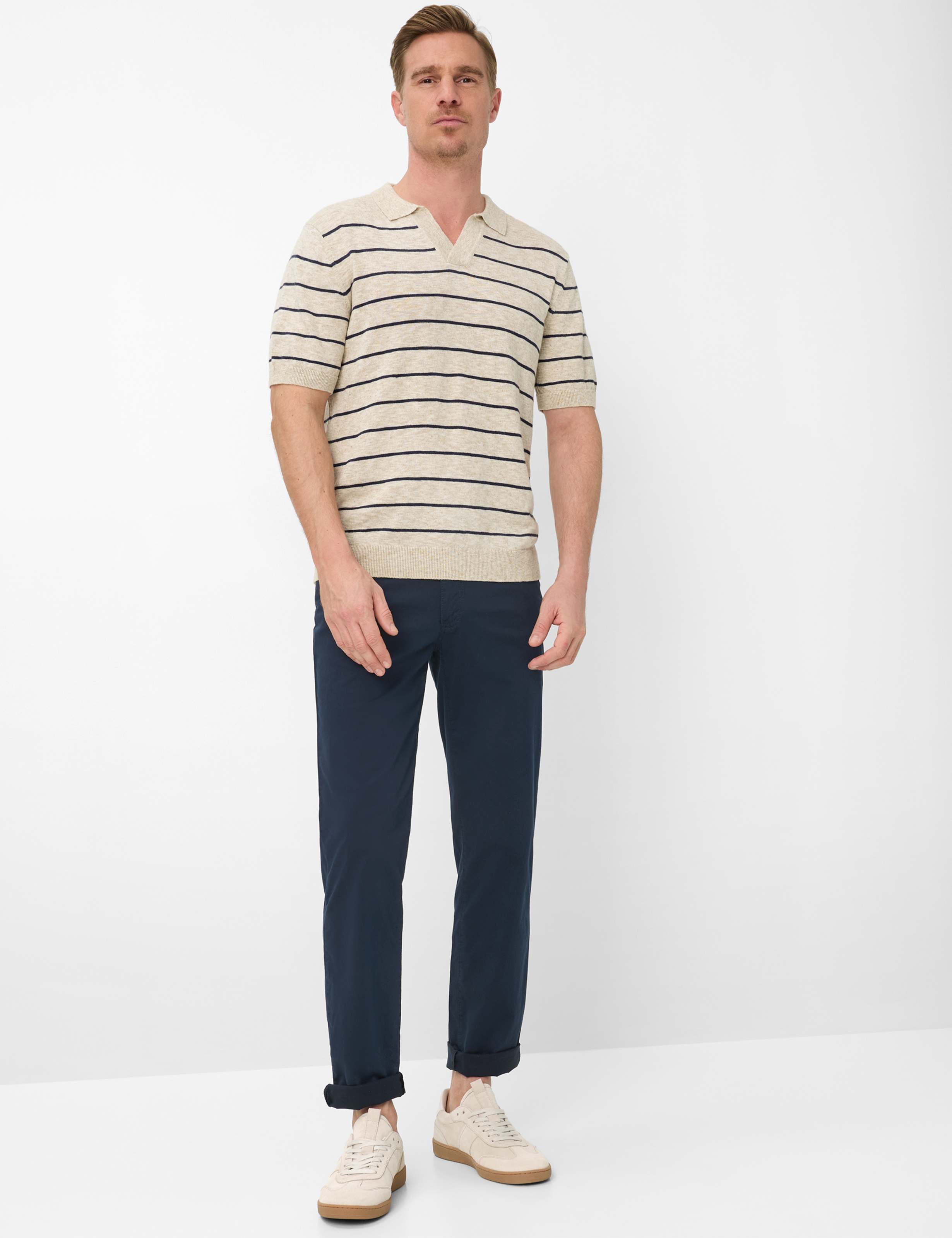 BRAX Cadiz Stoffhose - Deep Navy Mist - 7884120 07-3122-22 von BRAX