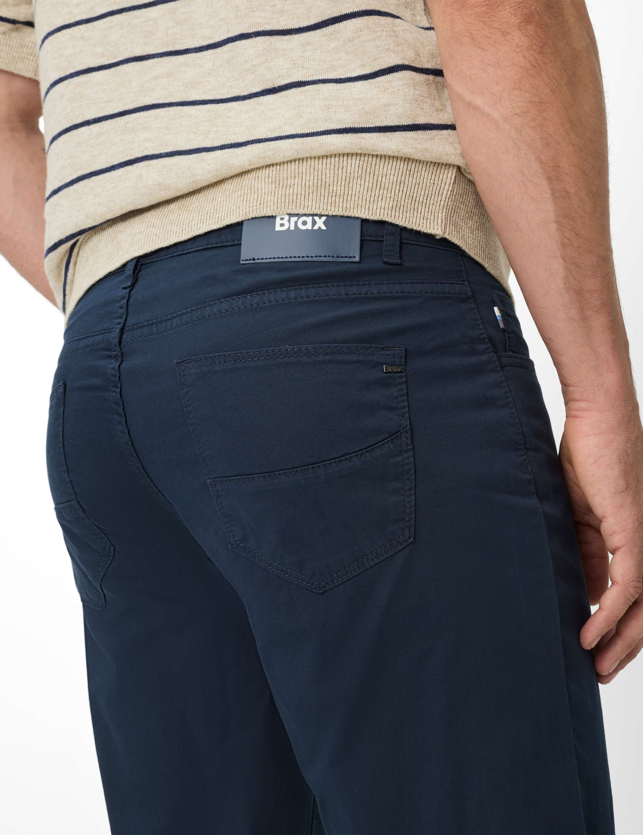 BRAX Cadiz Stoffhose - Deep Navy Mist - 7884120 07-3122-22 von BRAX