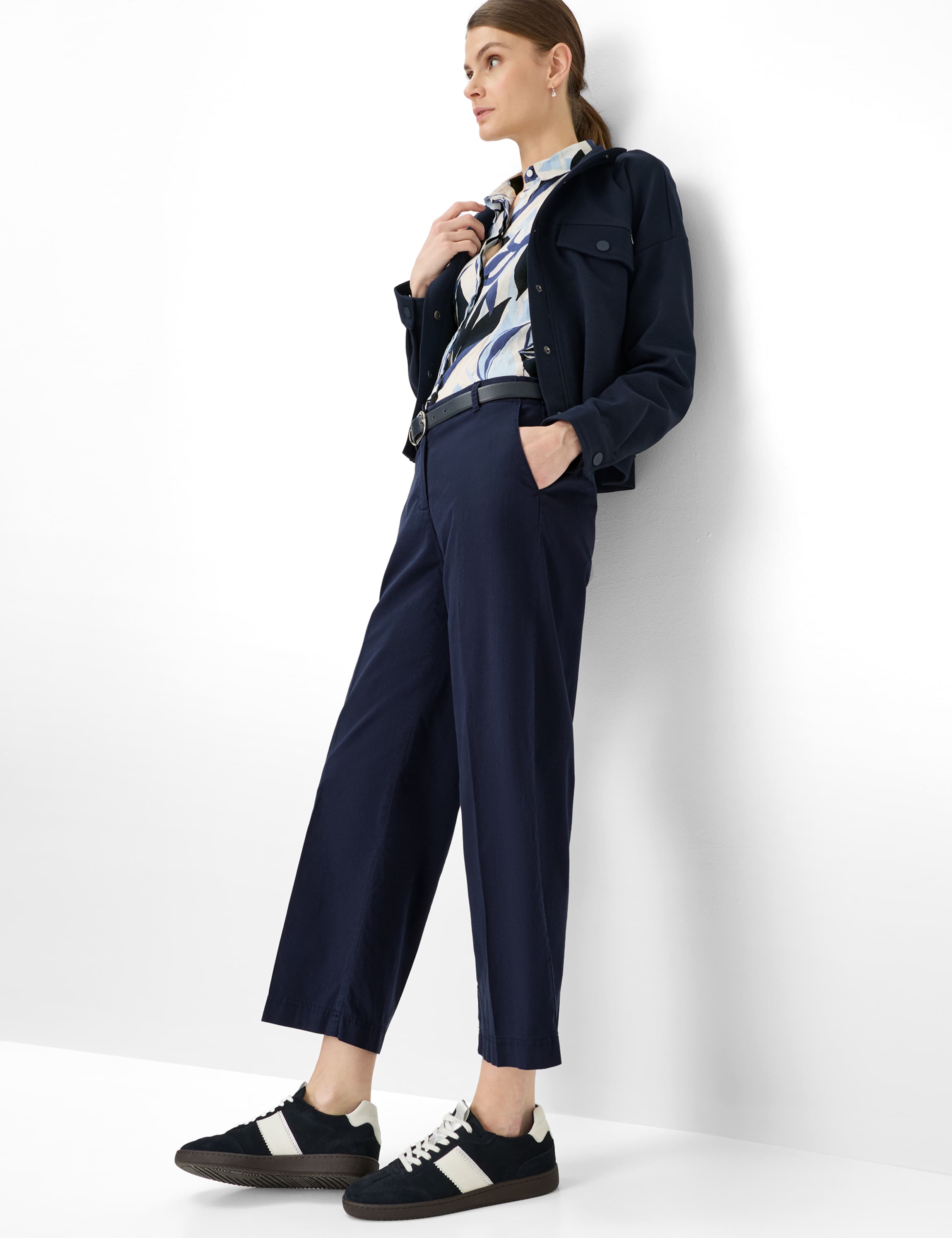 BRAX MAINE S Stoffhose - Midnight Slate Navy - 9892820 09-3202-22 von BRAX