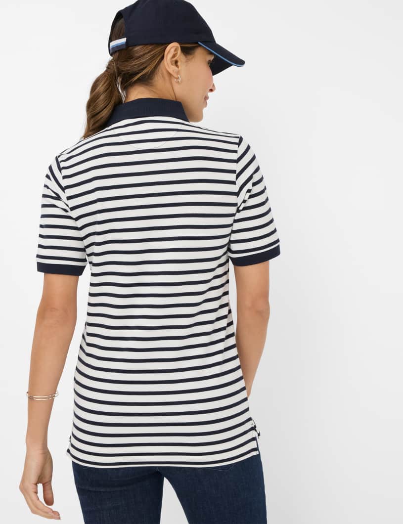BRAX CLEO Poloshirt - Nautical Stitch Blue - 90637600 31-3318-22 von BRAX