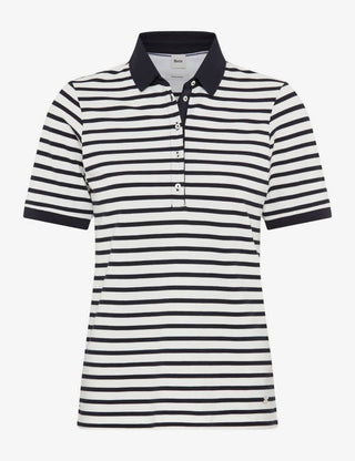 BRAX CLEO Poloshirt - Nautical Stitch Blue - 90637600 31-3318-22