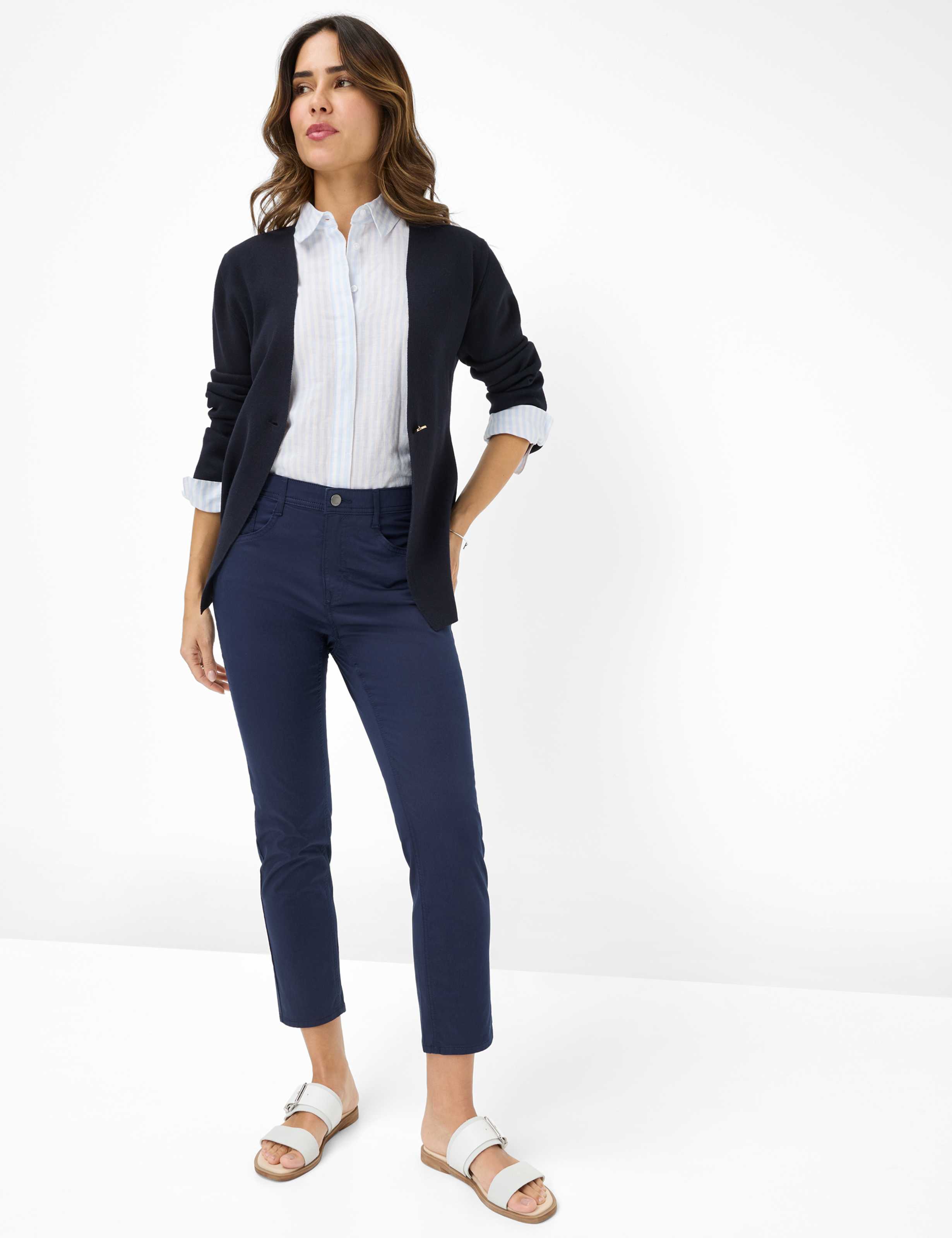 BRAX Mary S Stoffhose - Midnight Indigo - 9838820 71-3208-22 von BRAX