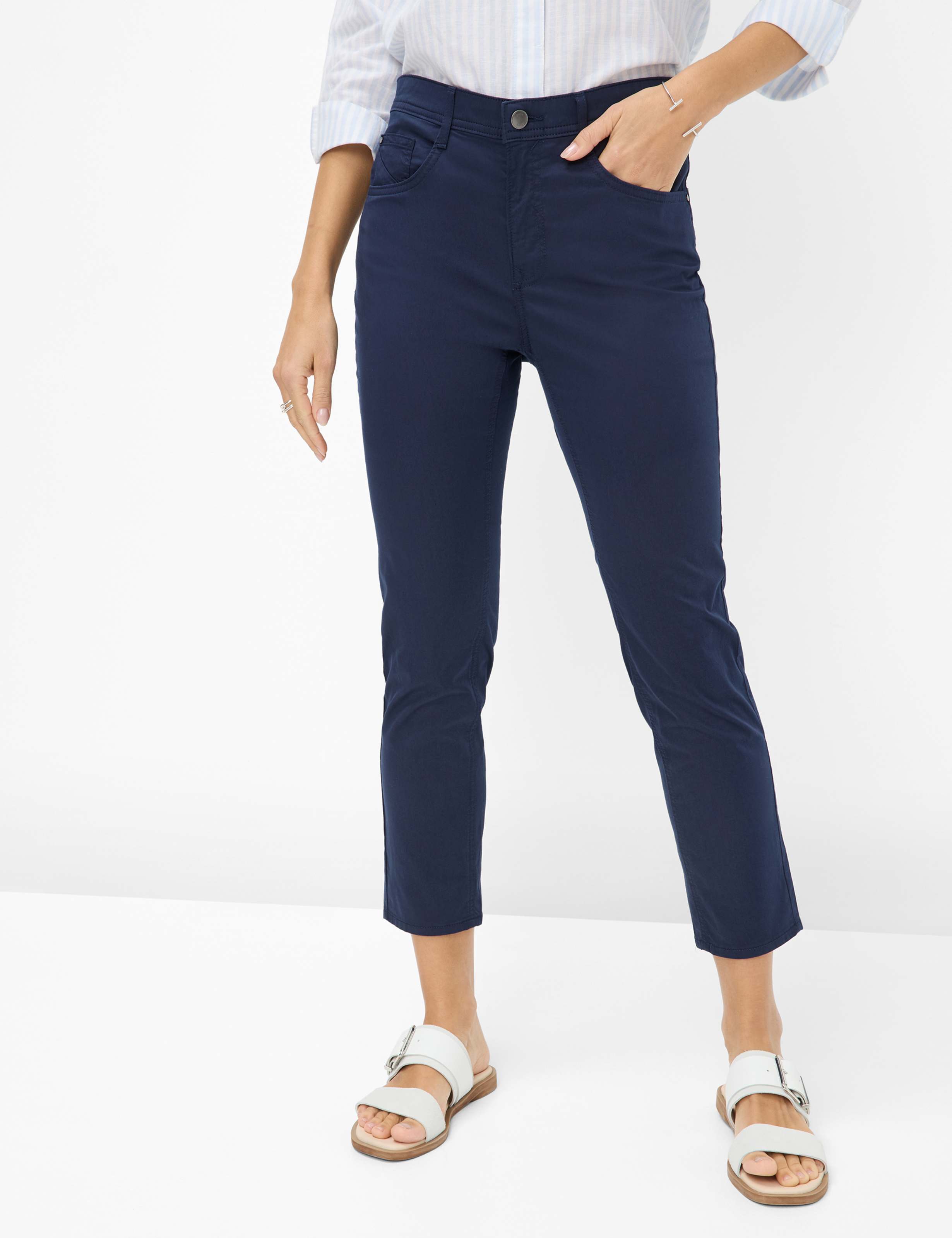 BRAX Mary S Stoffhose - Midnight Indigo - 9838820 71-3208-22 von BRAX