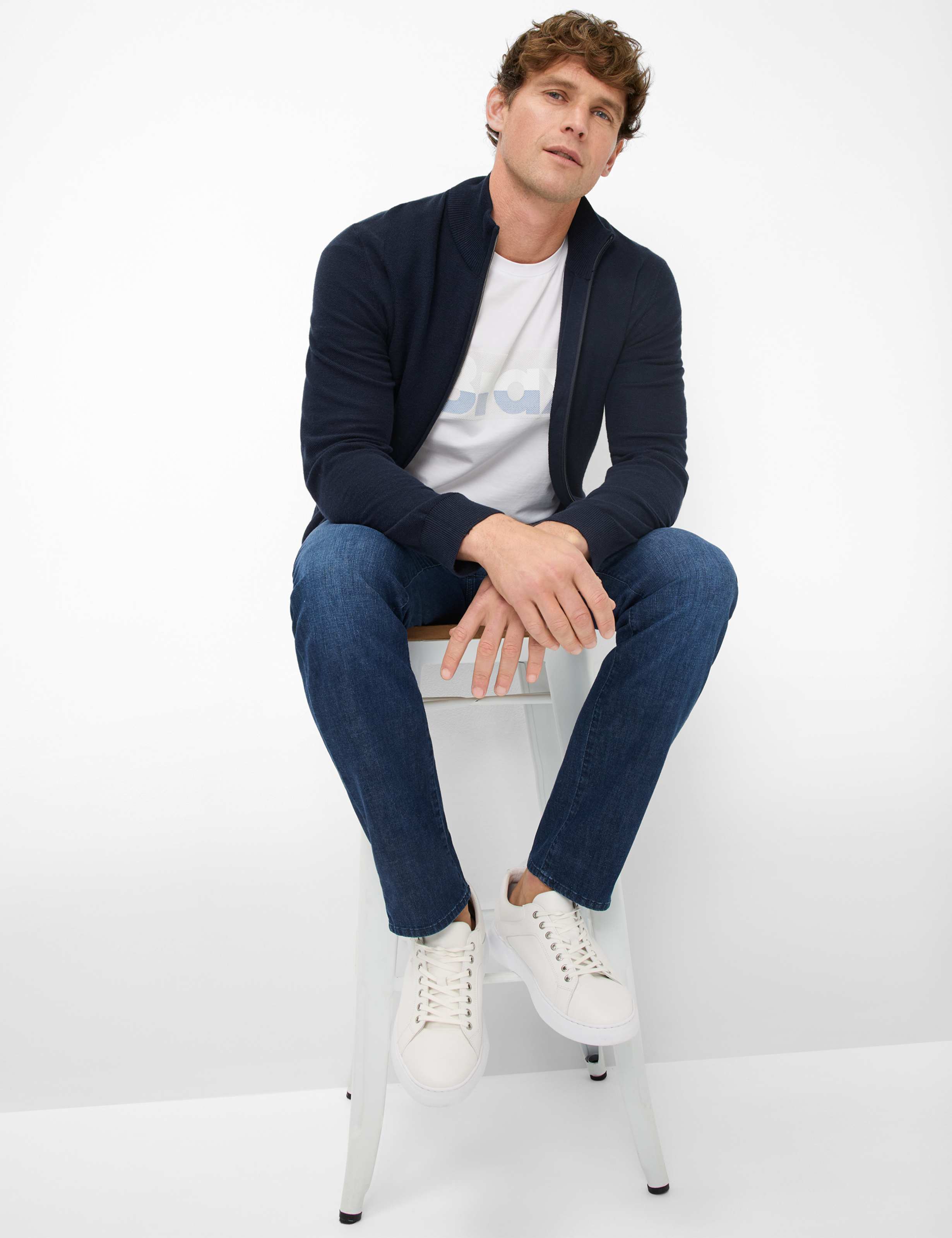 BRAX CADIZ U Jeans - Deep Harbor Blue - 7953720 81-7148-22 von BRAX
