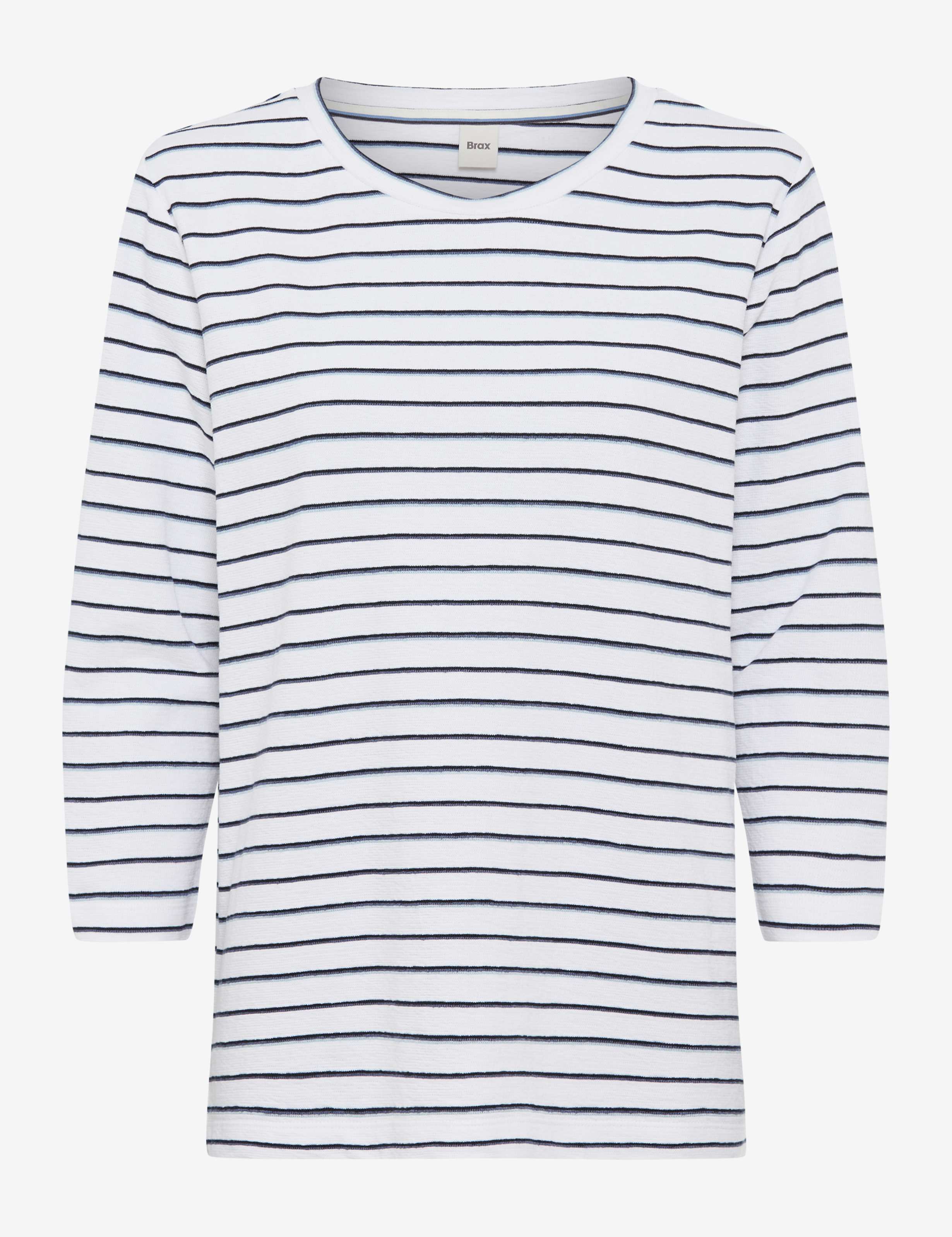 BRAX BONNIE Pullover/Longsleeve - Seabreeze Ivory Stripe - 90660700 90-0019-22
