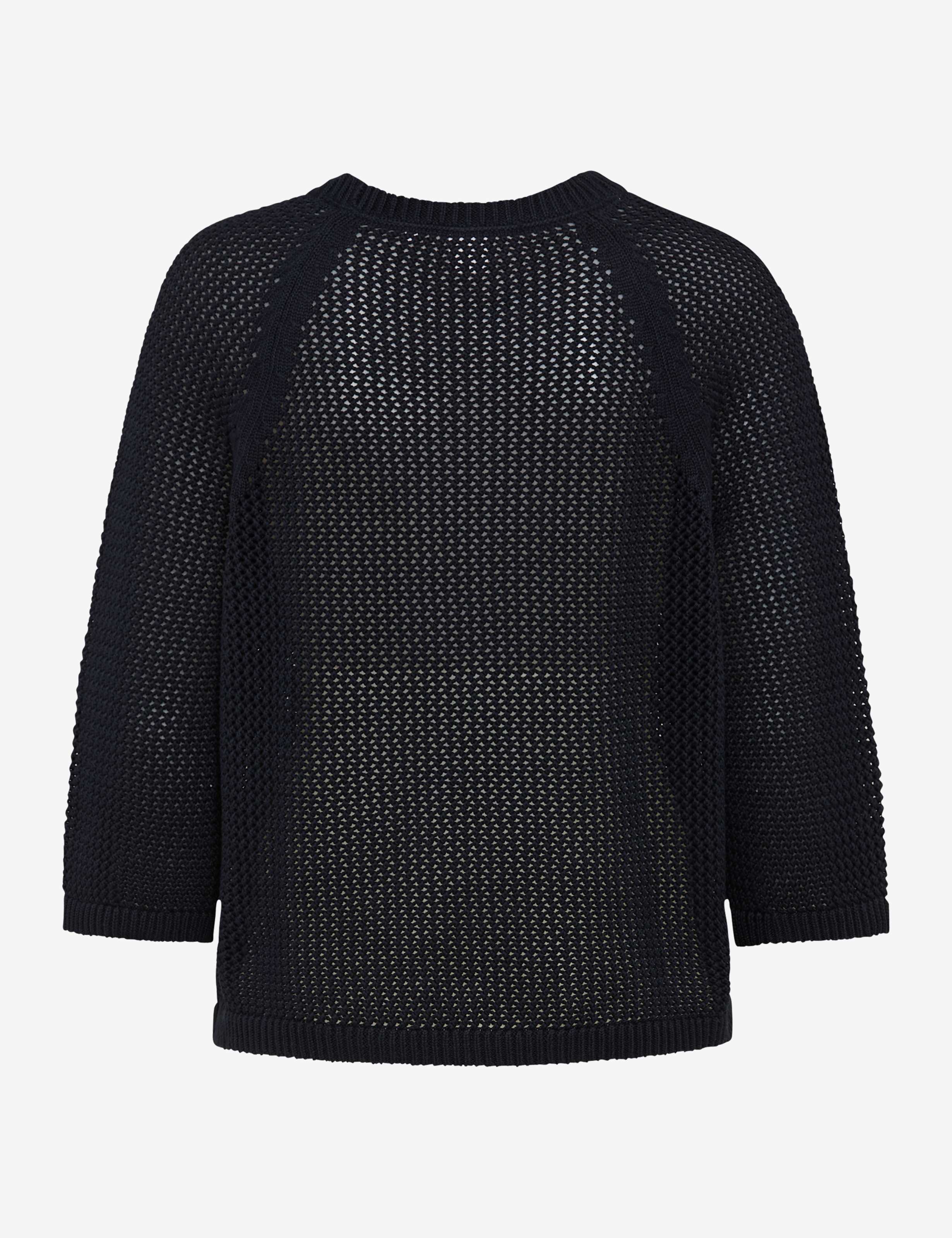 BRAX Nala Pullover/Longsleeve - Midnight Ink Texture - 90113800 90-6009-22