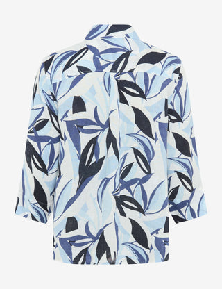 BRAX VICKI 3/4 Bluse - Ocean Leaf Light - 94121400 94-0026-22
