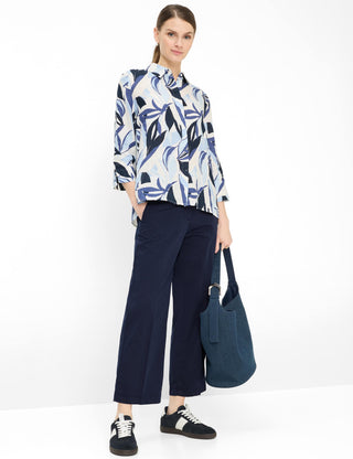 BRAX VICKI 3/4 Bluse - Ocean Leaf Light - 94121400 94-0026-22