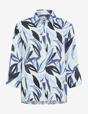 BRAX VICKI 3/4 Bluse - Ocean Leaf Light - 94121400 94-0026-22