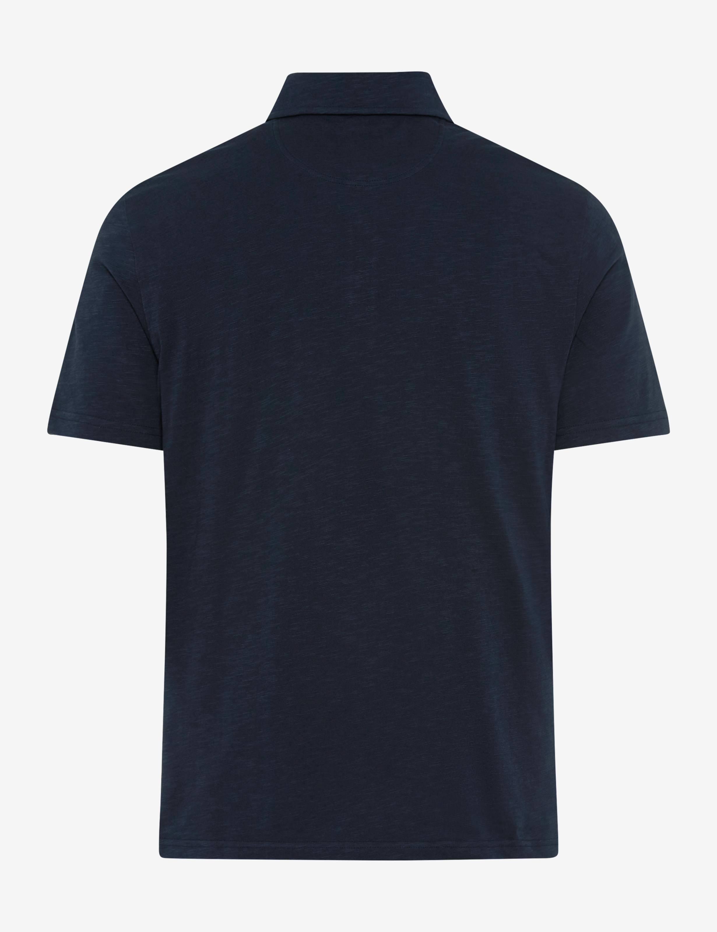 BRAX PAVO Poloshirt navy 70440300 70-0061-23 - Cotton Slub von BRAX