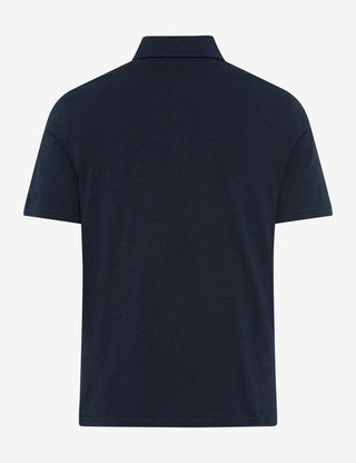 BRAX PAVO Poloshirt navy 70440300 70-0061-23 - Cotton Slub