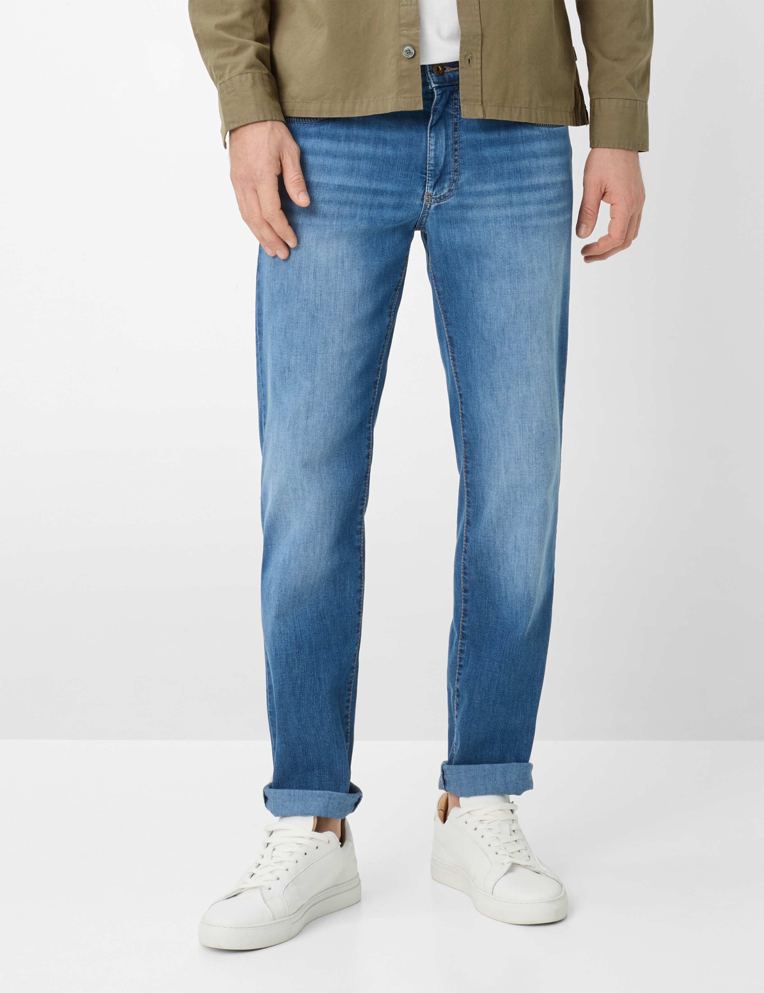 BRAX CADIZ U Straight Jeans - Misty Horizon Blue - 7953720 81-7148-24 von BRAX