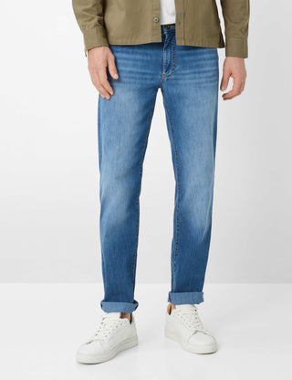 BRAX CADIZ U Straight Jeans - Misty Horizon Blue - 7953720 81-7148-24