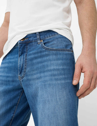 BRAX CADIZ U Straight Jeans - Misty Horizon Blue - 7953720 81-7148-24
