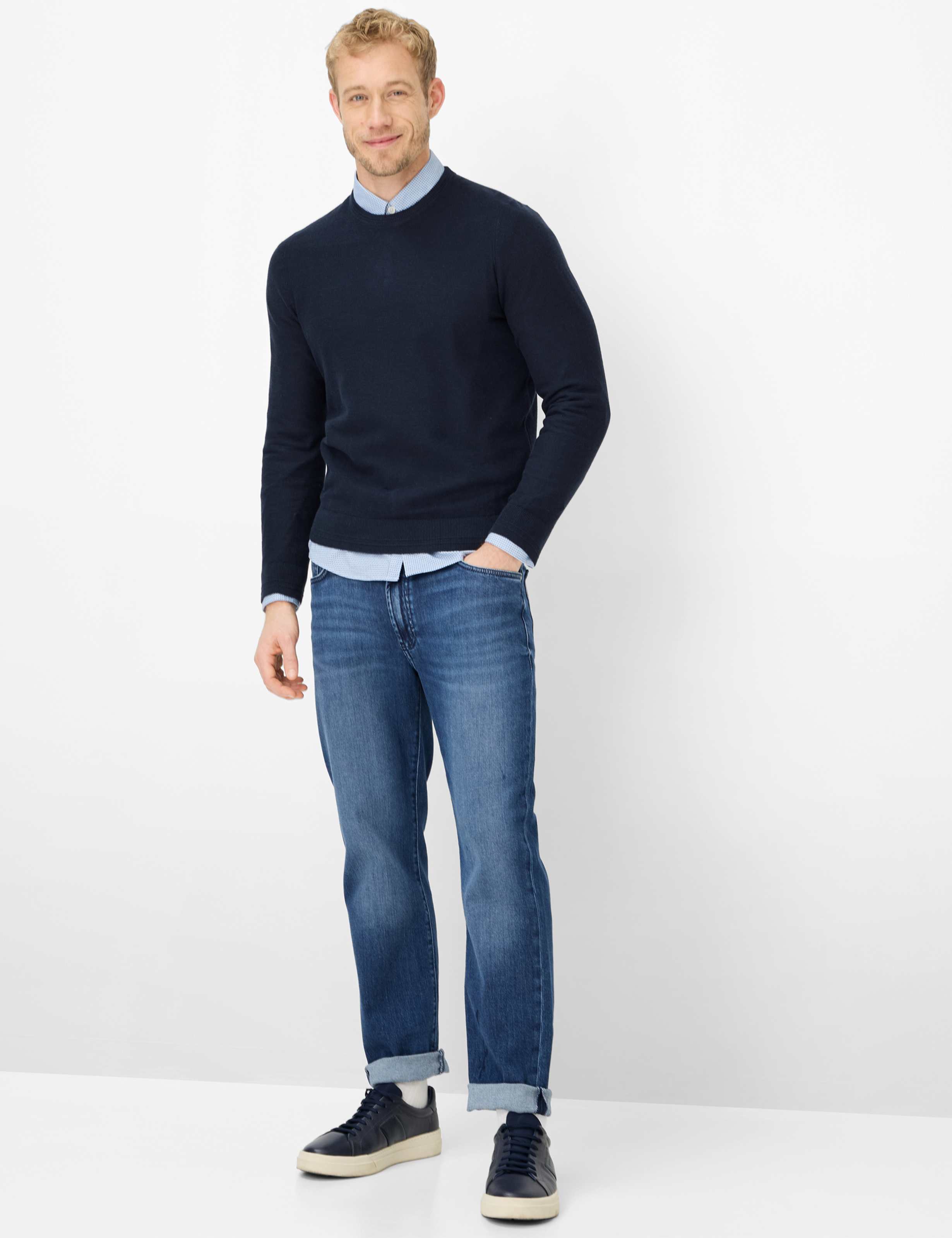 BRAX CLINT Jeans - Stonewashed Indigo Drift - 7960120 07-6752-25 von BRAX