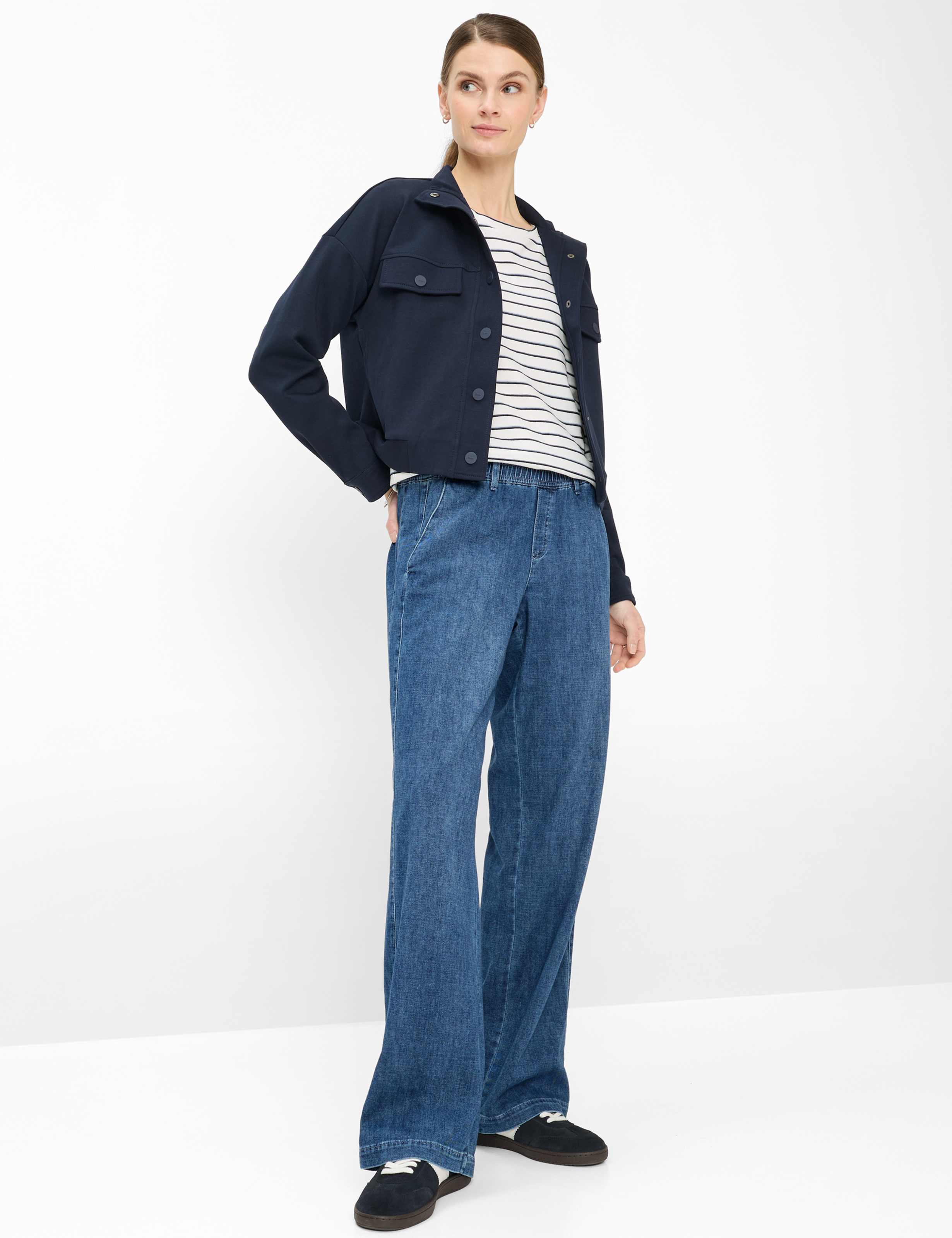 BRAX MAINE WIDE LEG - Ocean Harbor Blue - 9976820 09-7422-25 von BRAX
