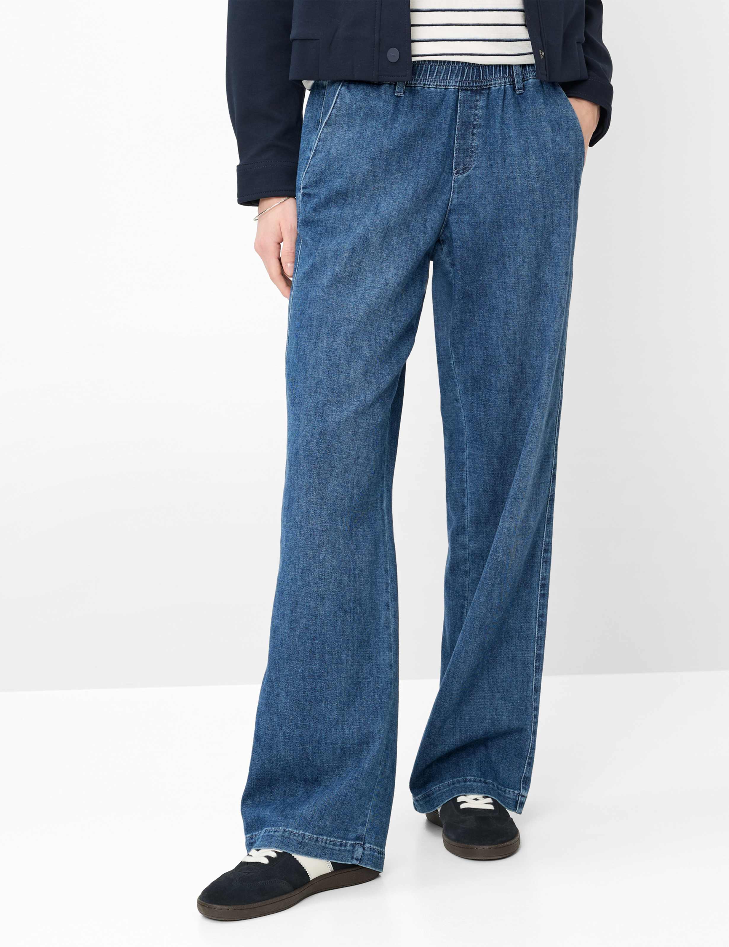 BRAX MAINE WIDE LEG - Ocean Harbor Blue - 9976820 09-7422-25 von BRAX