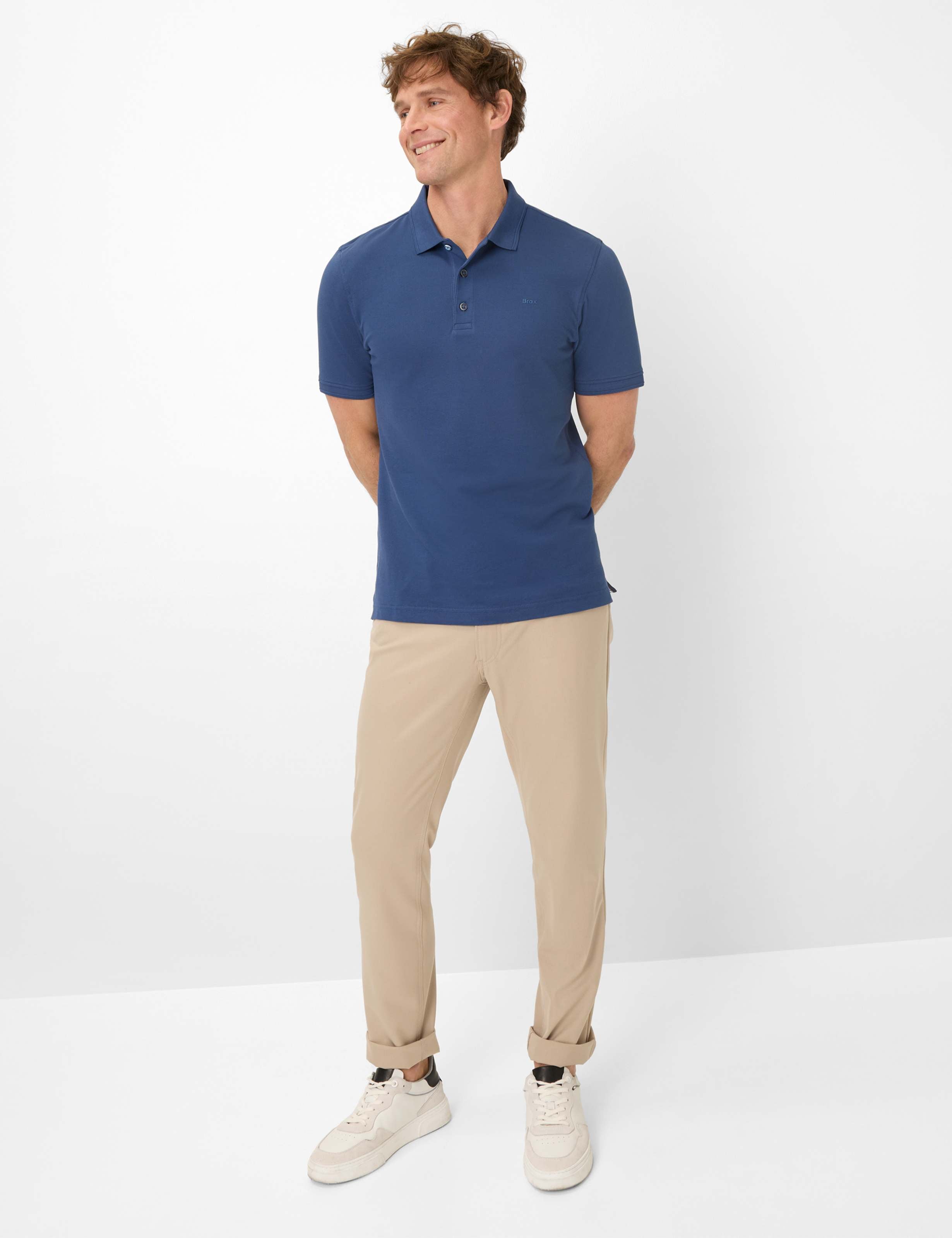 BRAX PETE Poloshirt - Midnight Atlantic - 70426000 21-4508-25 von BRAX