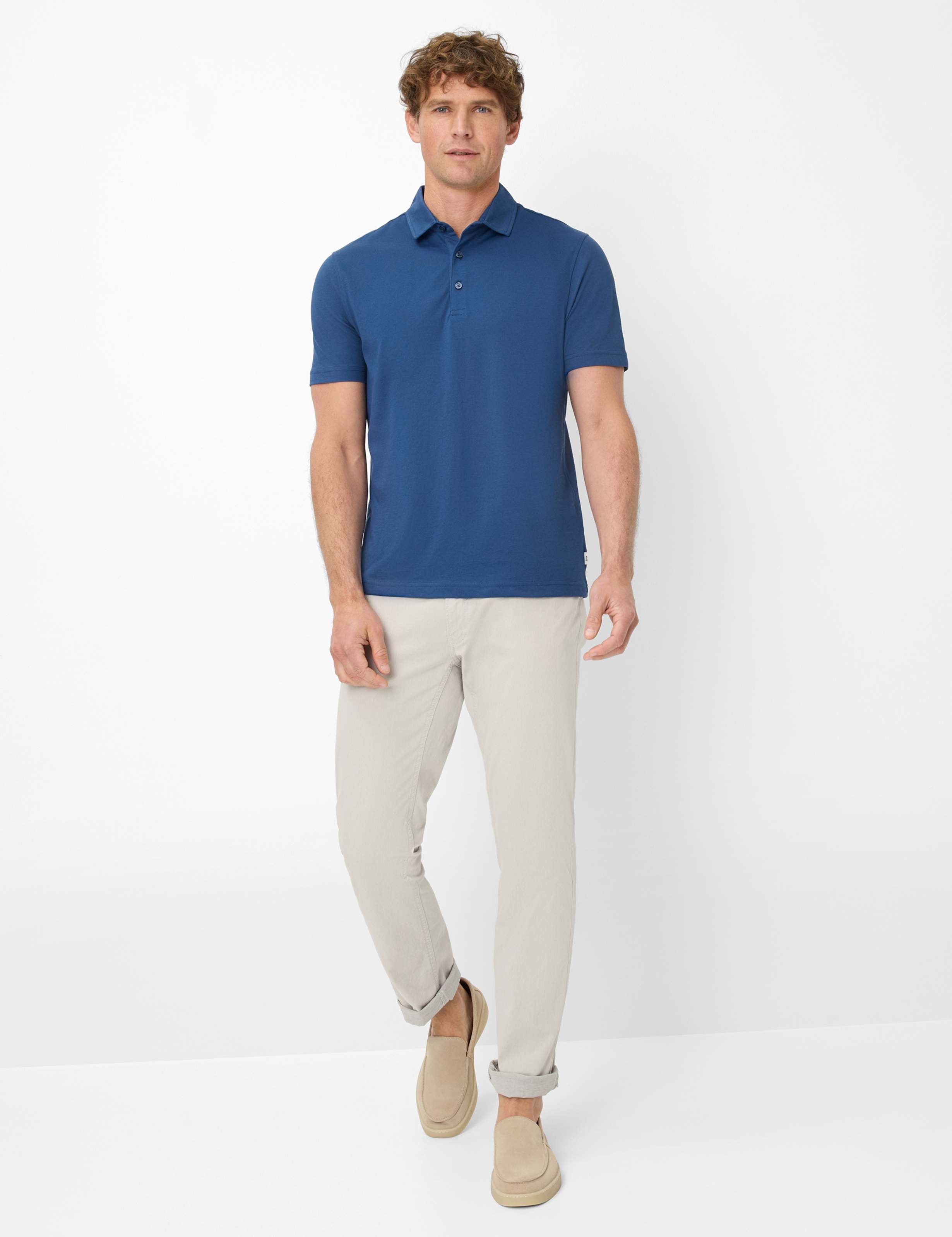 BRAX PEPE Poloshirt - Coastal Indigo Blue - 70430800 21-4678-25 von BRAX