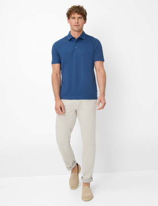 BRAX PEPE Poloshirt - Coastal Indigo Blue - 70430800 21-4678-25