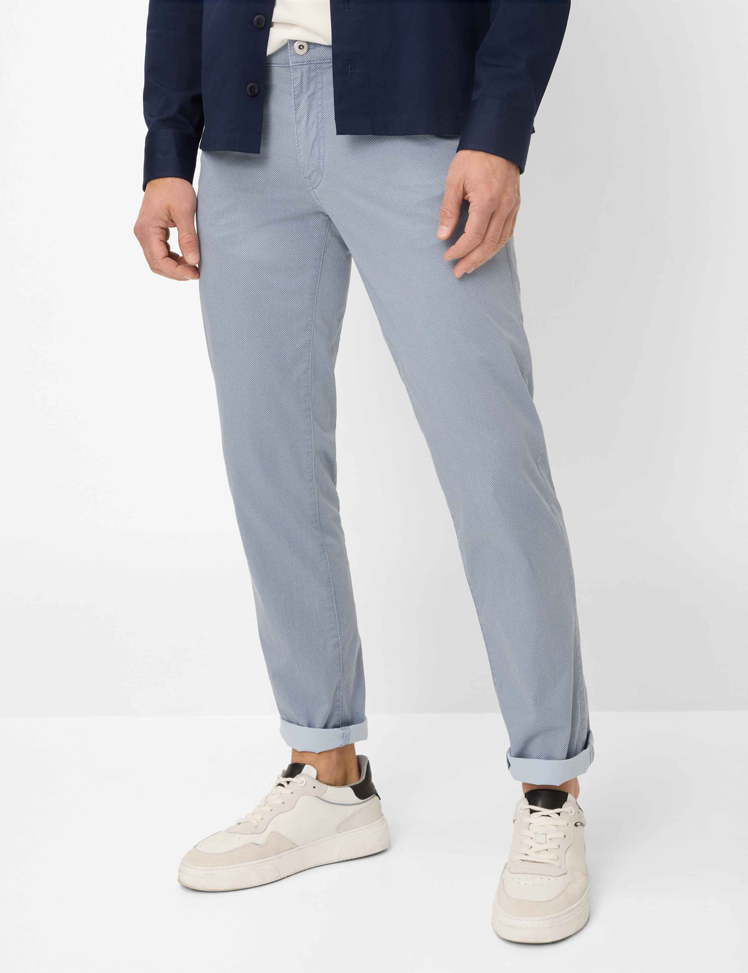 BRAX Cadiz Straight - Silver Dusk Blue - 7884120 81-1558-26
