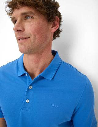 BRAX PETE Poloshirt - Azure Breeze - 70426000 21-4508-27