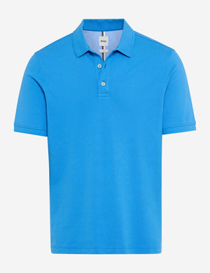 BRAX PETE Poloshirt - Azure Breeze - 70426000 21-4508-27