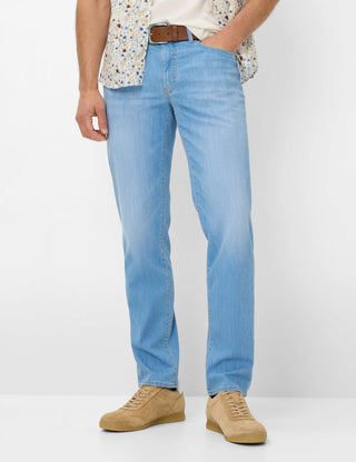 BRAX CADIZ U Straight Jeans - Bright Shore Blue - 7953720 81-7148-27