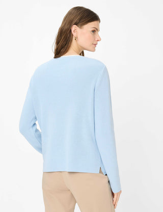 BRAX LESLEY Pullover/Longsleeve - Misty Sky Blue - 90111500 90-6002-27