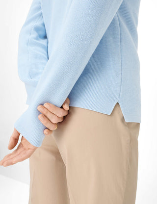 BRAX LESLEY Pullover/Longsleeve - Misty Sky Blue - 90111500 90-6002-27