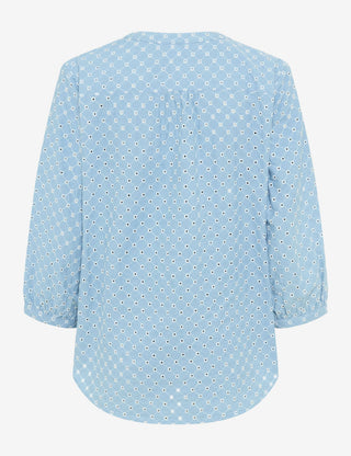 BRAX VELIA 3/4 Bluse - Cloudy Aqua Blue - 94151000 94-0031-27