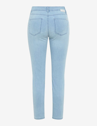 BRAX SHAKIRA S Five Pocket - Misty Seaside Blue - 9933720 09-7112-28