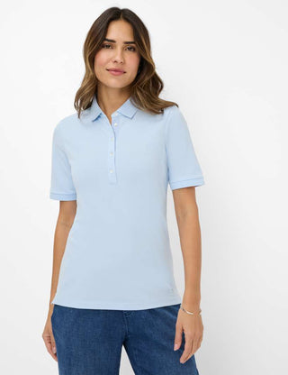 BRAX CLEO Poloshirt - Misty Horizon Blue - 90637500 31-3308-28