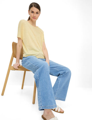 BRAX MAINE Wide Leg - Sea Mist Wash - 9976820 09-7422-29