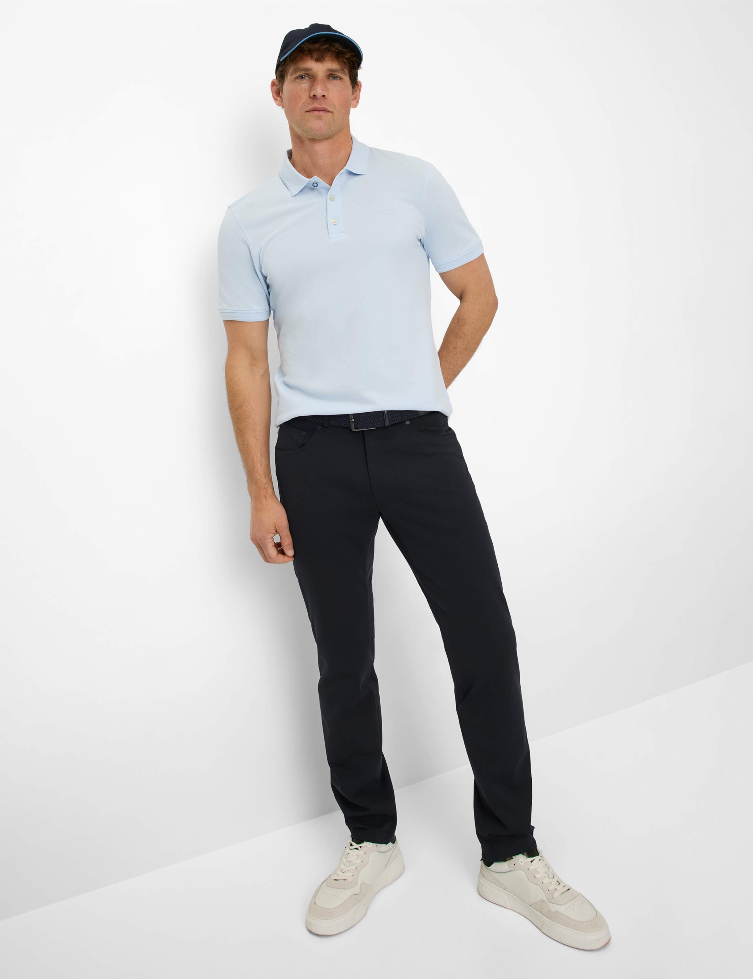 BRAX PETE Poloshirt - Sky Mist Blue - 70426000 21-4508-29 von BRAX