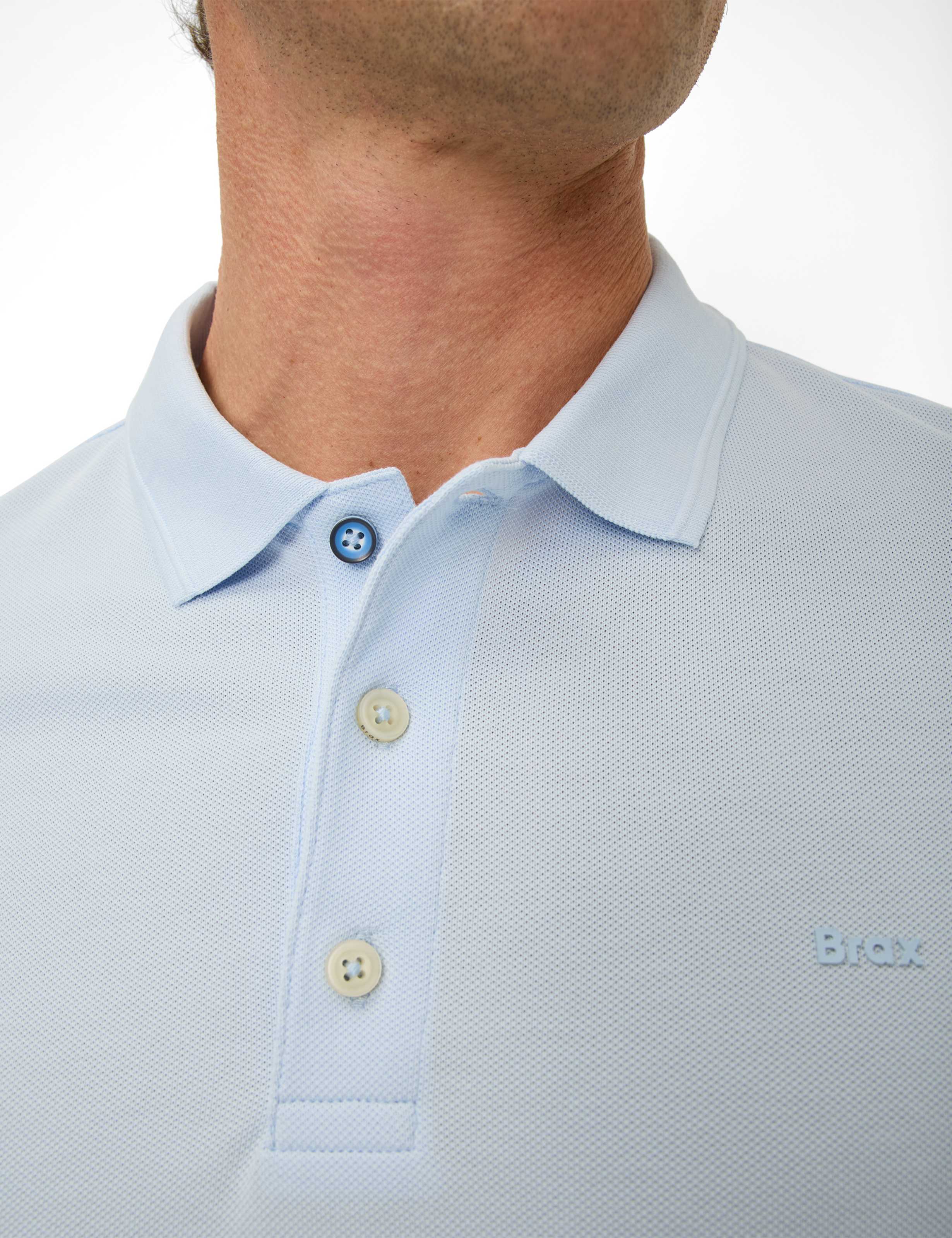 BRAX PETE Poloshirt - Sky Mist Blue - 70426000 21-4508-29 von BRAX