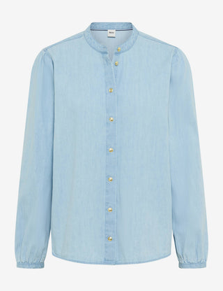 BRAX VALERIA Langarm Bluse Sky Mist Blue - 94151700 94-0015-29