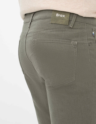 BRAX CHUCK - Olive Sage Travel - 7863020 07-1722-35