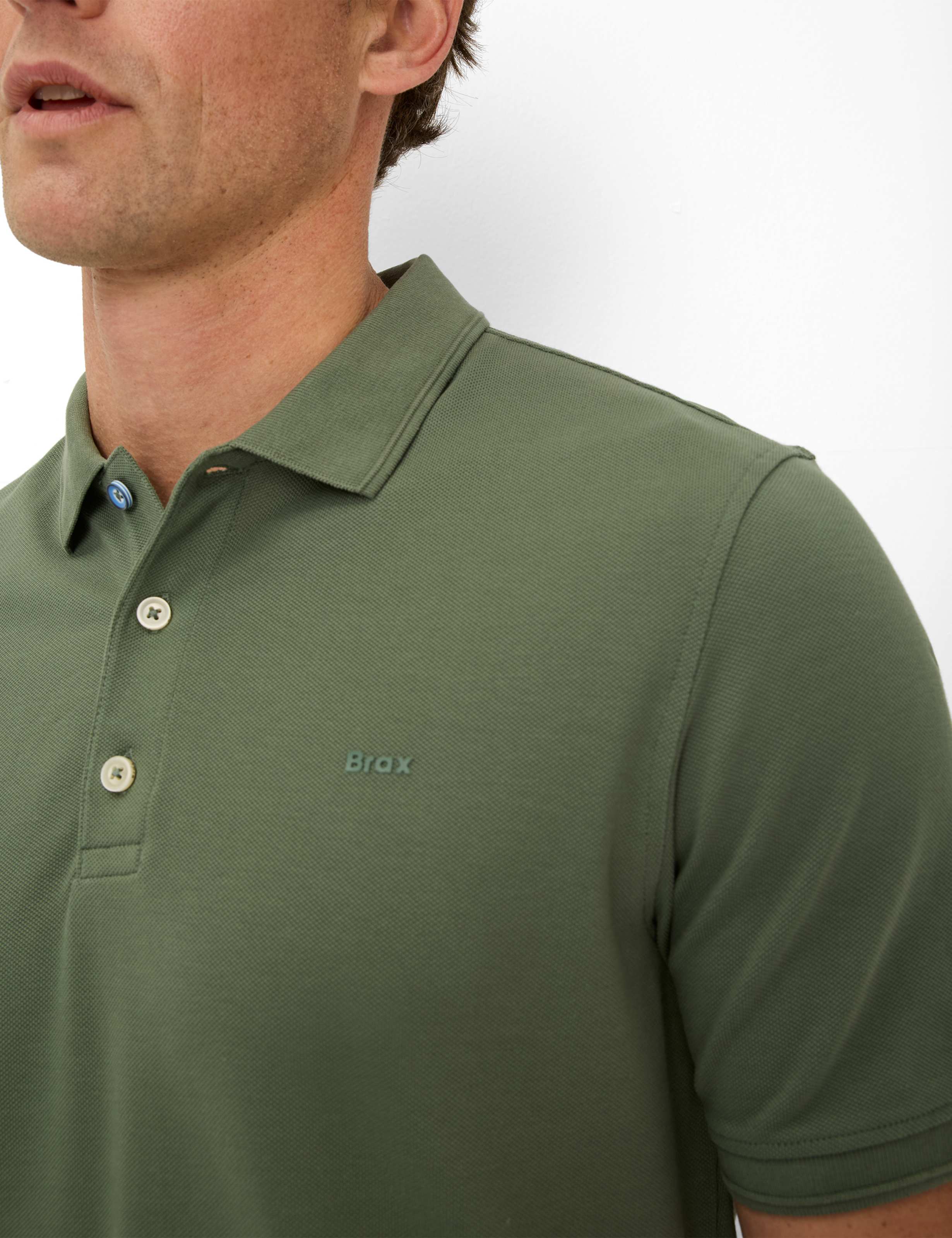 BRAX PETE Poloshirt - Everglade Sage - 70426000 21-4508-36 von BRAX