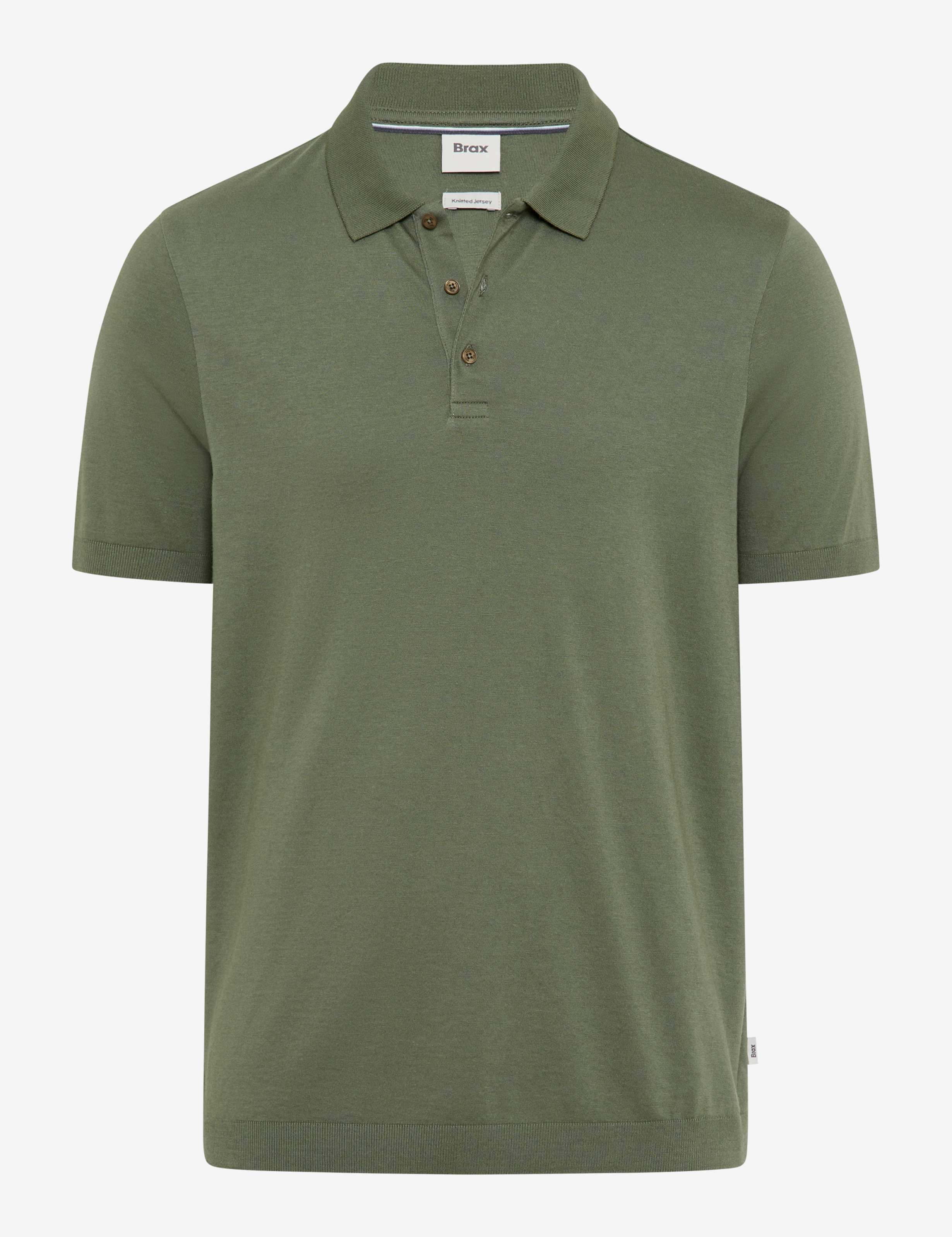 BRAX PARVIS Poloshirt - Olive Sage Green - 70436900 70-0016-36