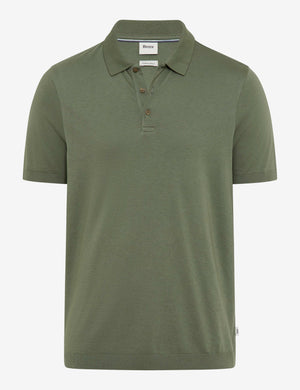 BRAX PARVIS Poloshirt - Olive Sage Green - 70436900 70-0016-36