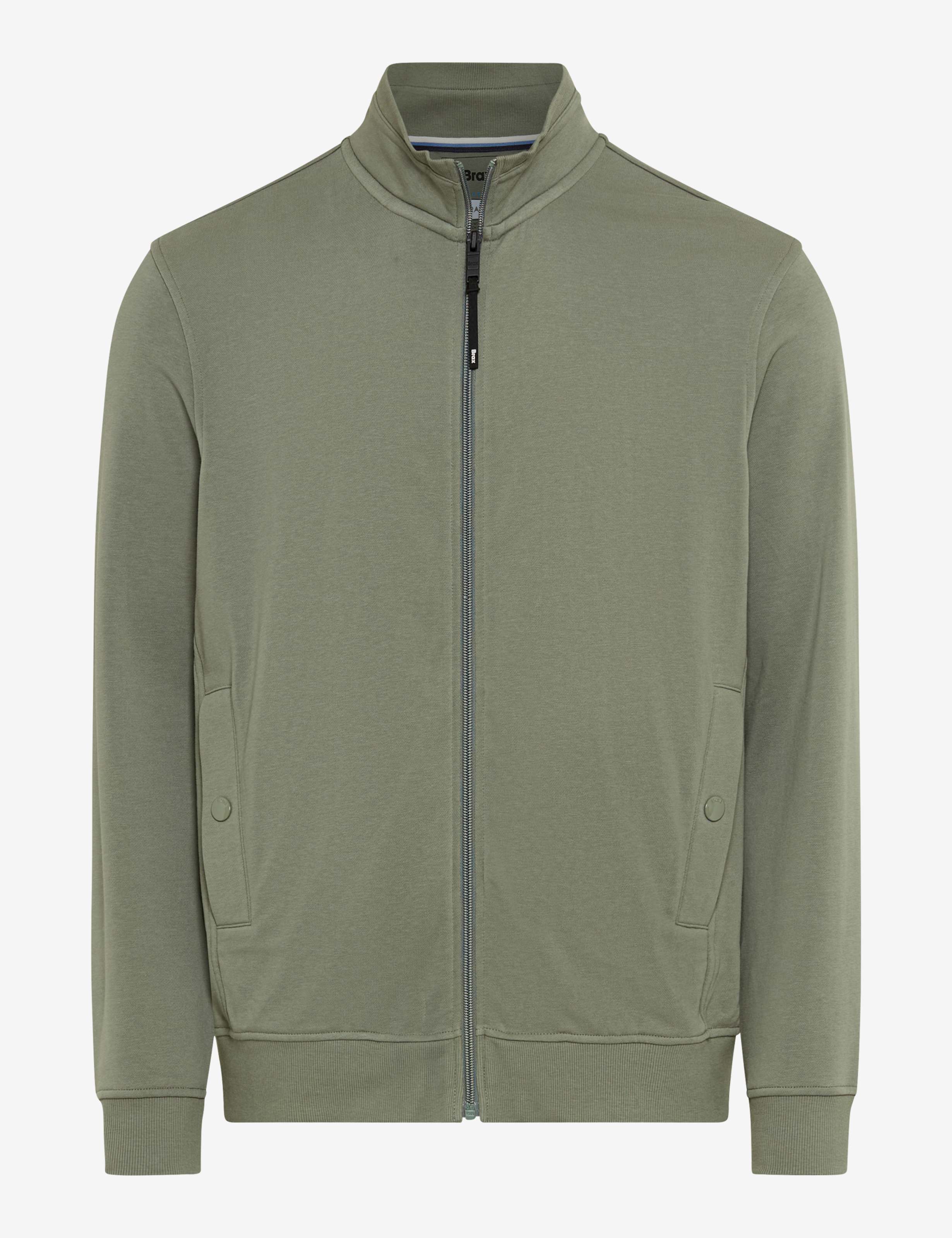 BRAX SCOTT Sweatjacke - Pine Sage Green - 70623100 70-0045-36