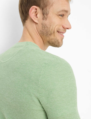 BRAX RICK Pullover/Longsleeve - Sage Spring Glow - 70133300 70-0500-37